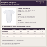 Birthday Cupcake Baby Bodysuit or Infant Tee — Personalized Name & Age on Back