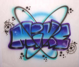 Graffiti block airbrushed name design