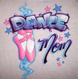 Dance Mom Airbrushed Ballet Stars Shirt Design