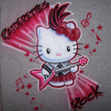 Rock-N-Roll Hello Kitty Music Shirt