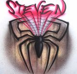 Freestyle Spider Airbrushed Spider-Man Themed Tee Sweatshirt or Hoodie